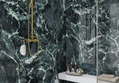Verde Alpi Polished  Marble Slab Random (SL91075)