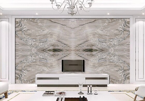 Bora Bora Polished Quartzite Slab Random