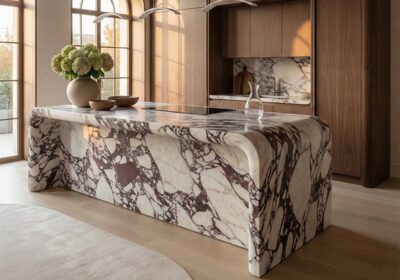 Calacatta Viola Polished Marble Slab Random (SL91087)