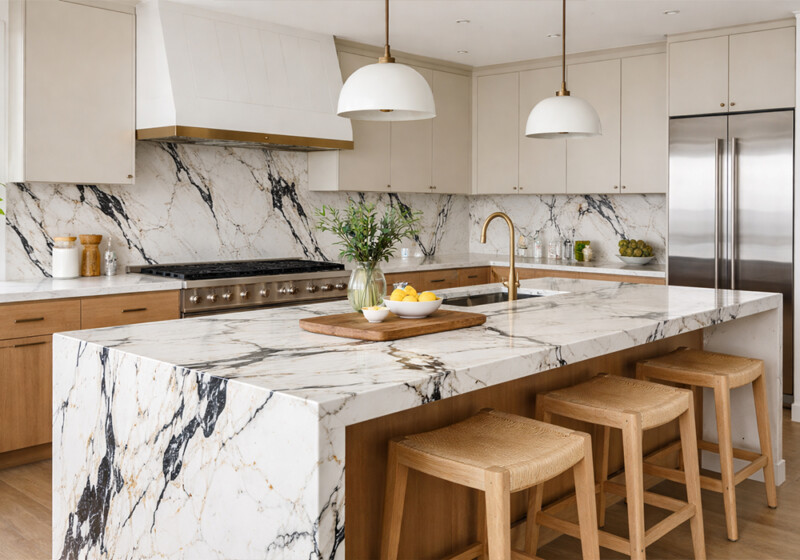 Calacatta Paonazzo Polished Marble Slab Random