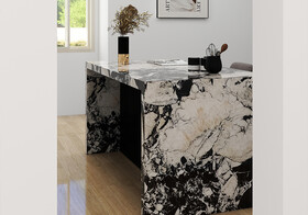 Noir Grand Antique Polished Marble Slab Random 3/4 (SL91150)