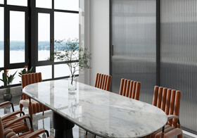 Dover Blue Polished Marble Slab Random 3/4 (SL91151)