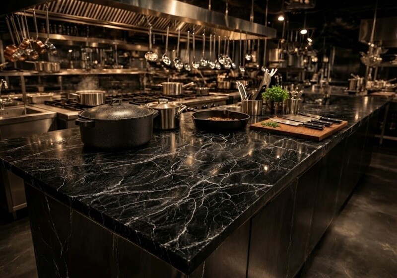 Venom Polished Quartzite Slab Random (SL91192)