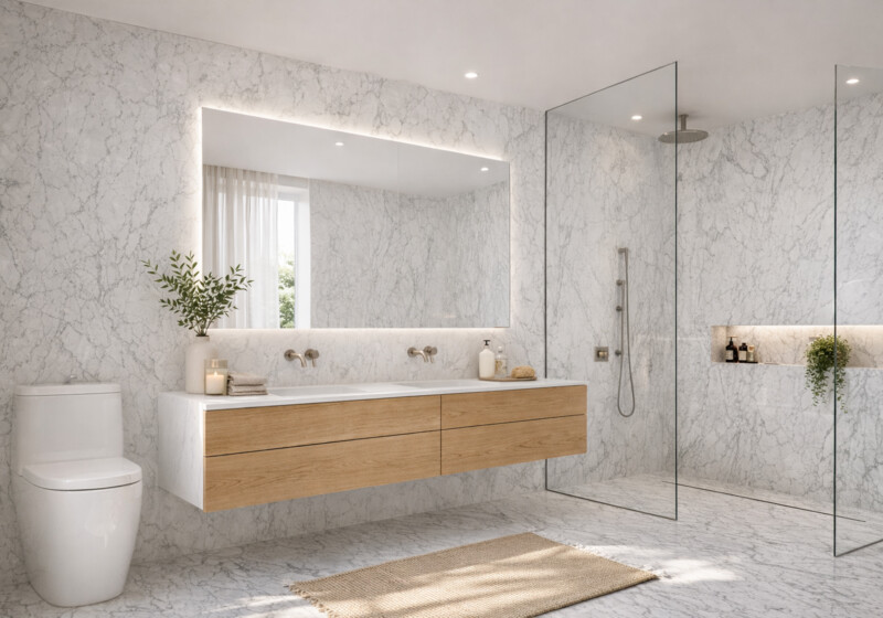 Calacatta Miele Classic Polished Marble Slab Random