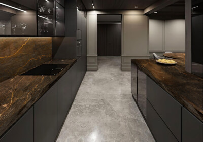 Bronzite Polished  Quartzite Slab Random (SL91220)