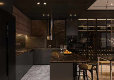 Bronzite Polished  Quartzite Slab Random (SL91220)