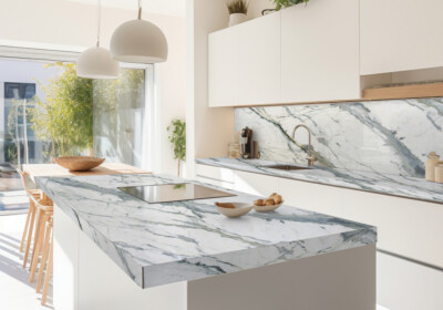 Verde Statuary Polished  Marble Slab Random (SL91231)