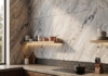 Sea Wave Leather Marble Slab Random (SL91232)