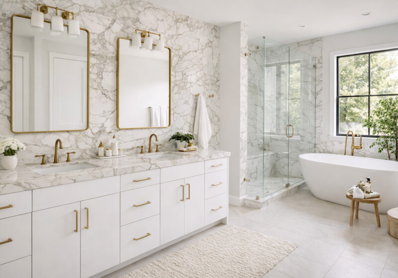 Calacatta Bettogli Honed Marble Slab Random