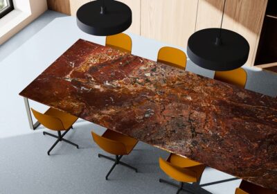 Luz Del Fuego Polished  Quartzite Slab Random (SL91238)