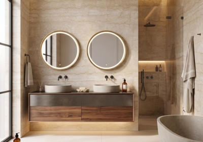 Botticino Semiclassico Polished Marble Slab Random (SL91286)