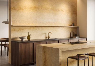 Nembro Giallo Polished Marble Slab Random (SL91298)
