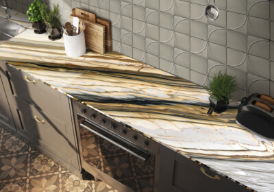 Calacatta Oyster Polished  Marble Slab Random (SL91318)