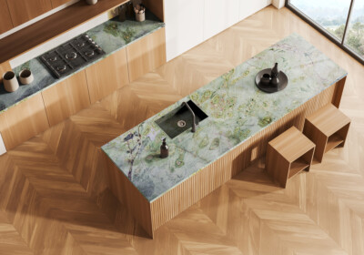 Verde Tifone Polished  Marble Slab Random (SL91341)