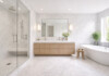 Bianco Venus Honed Marble Slab Random