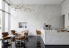 Bianco Venus Honed Marble Slab Random