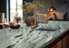 Matcha Green Polished Marble Slab Random