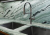 Matcha Green Polished Marble Slab Random