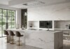 Le Blanc Polished Quartzite Slab Random
