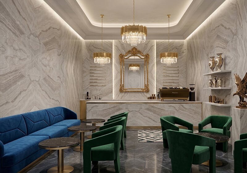 Taj Mahal Supreme Leather Quartzite Slab Random