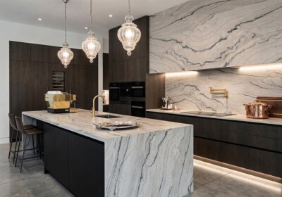 Macaubas Select Polished Quartzite Slab Random (SL91451) Room Scene Image