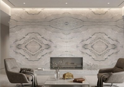 Macaubas Select Polished Quartzite Slab Random (SL91451) Room Scene Image
