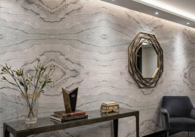 Macaubas Select Polished Quartzite Slab Random (SL91451) Room Scene Image