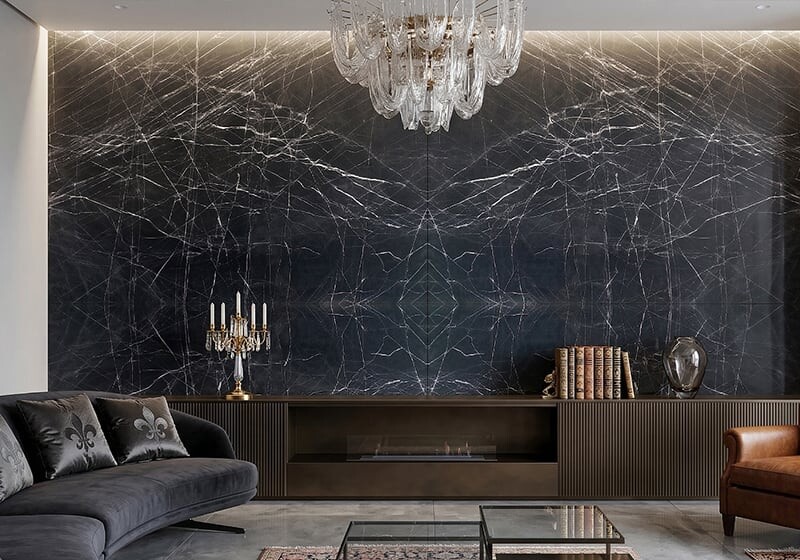 Venom Honed Quartzite Slab Random