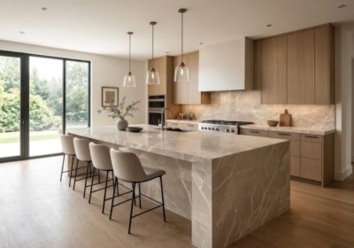 Taj Mahal Supreme Honed Quartzite Slab Random (SL91456)
