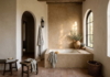 Fleur Du Desert Honed Marble Slab Random (SL91459)