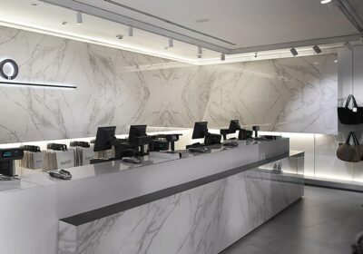 Calacatta C01r Honed Sintered Stone Slab 125×63 (WNE10116)