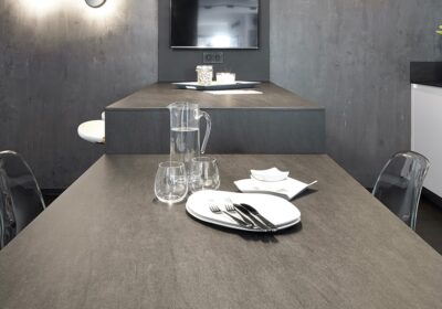 Basalt Black Satin Sintered Stone Slab 125×63 (WNE10090)