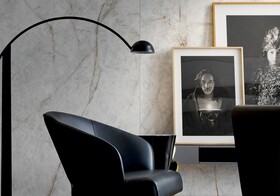 Placa de pedra sinterizada polida Neolith Himalaya Crystal 125×63