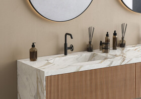 Calacatta Roma Silk Sintered Stone Slab Random (WNE10234)