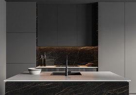 Black Obsession Silk Sintered Stone Slab 125×63 (WNE10237)