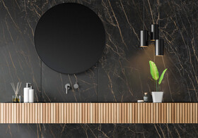 Black Obsession Silk Sintered Stone Slab 125×63 (WNE10237)