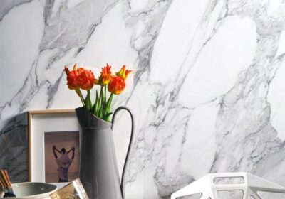 Arabescato Corchia A Lappato Lucido Porcelain Slab 64×128 (YEM00961)