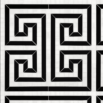 The Timeless Chic of Black and White Checkered Tile - Marble Systems