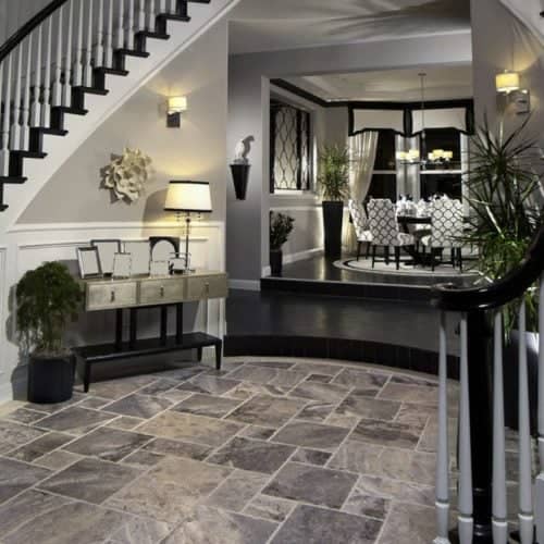 Rich results on Google's SERP when searching for 'gray tile'
