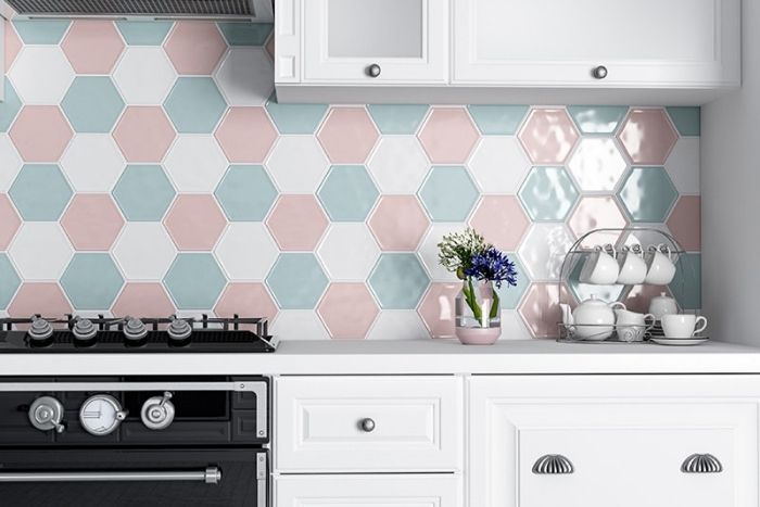 Hexagon Kitchen Backsplash Tile Ideas You’ll Love