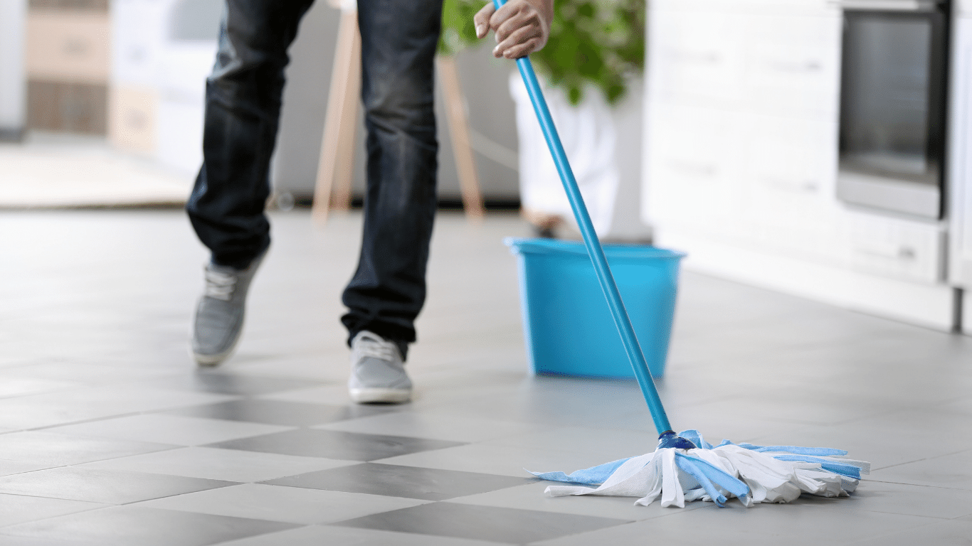 How to Clean Textured Ceramic Tile Floors (Steps & Products)