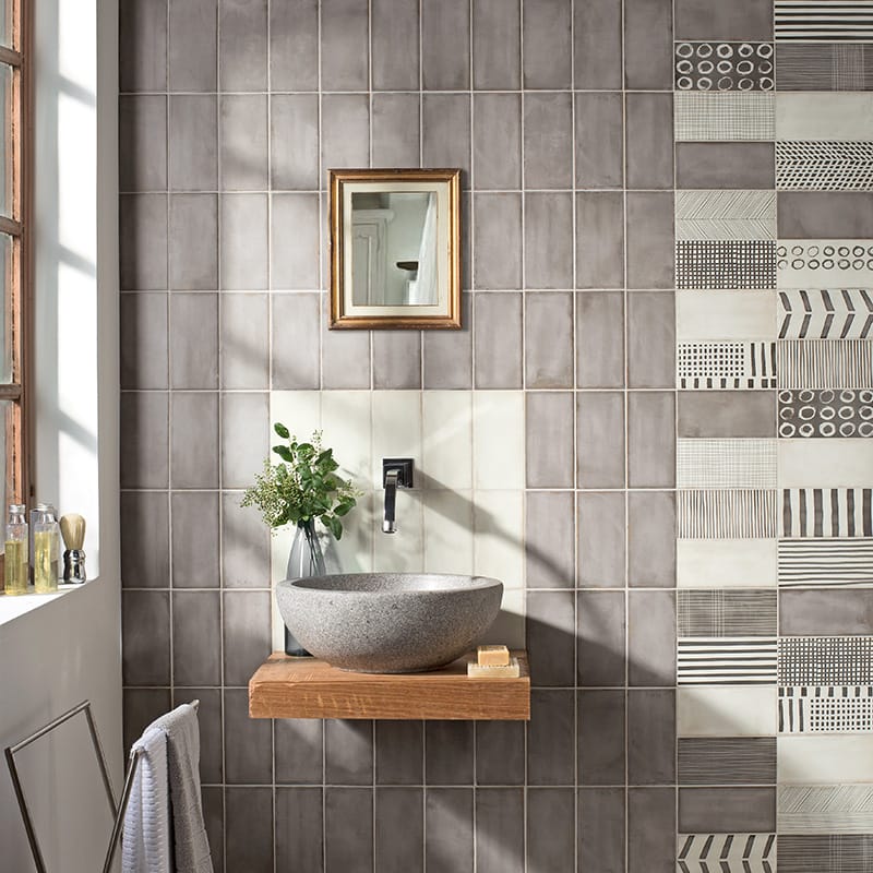 ceramic bathroom backsplash tile