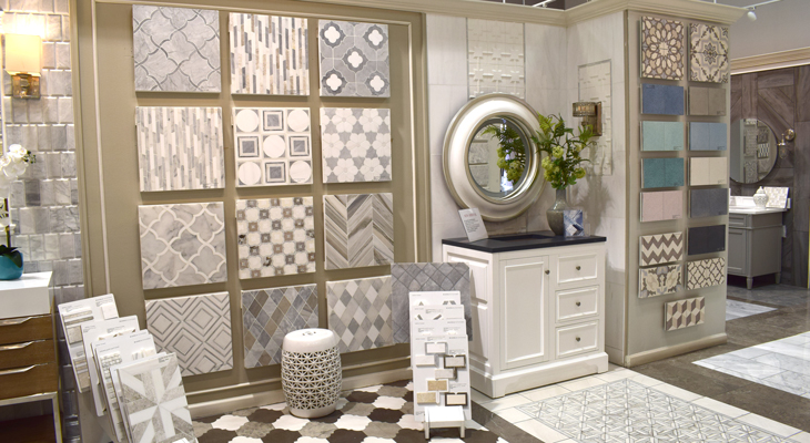 sala de exposición de azulejos de Fairfax