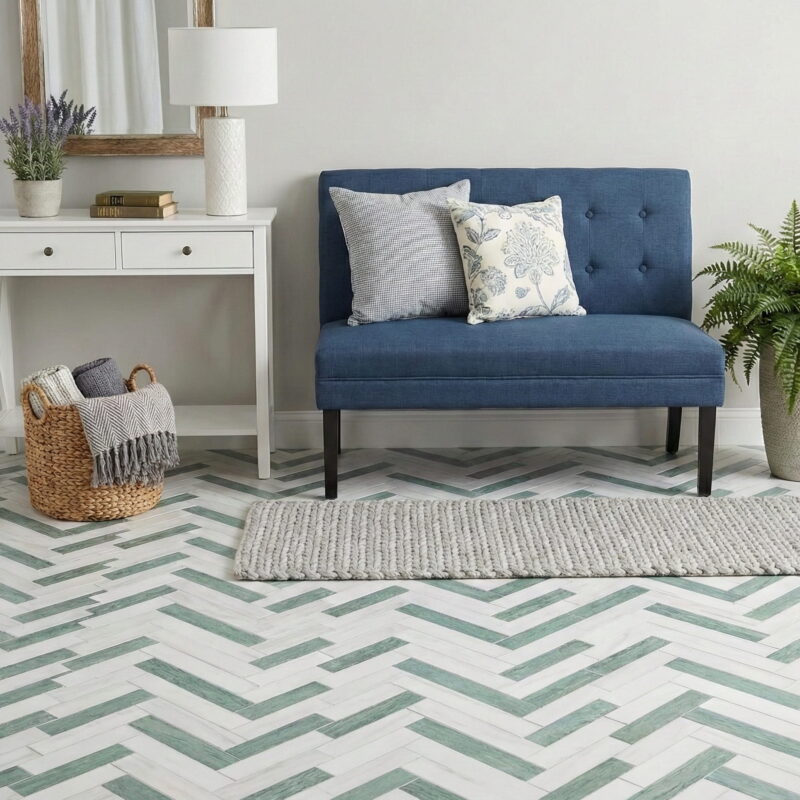 herringbone mosaic tile fairfax virginia