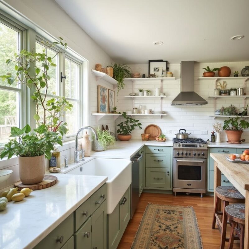 farmhouse kitchen