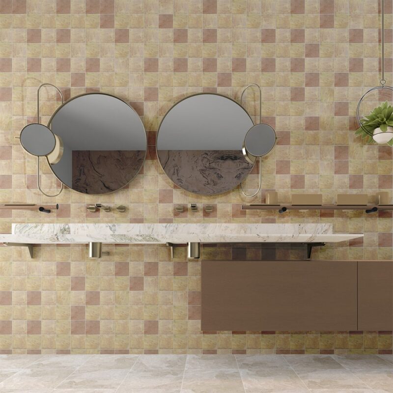 beige zellige tile