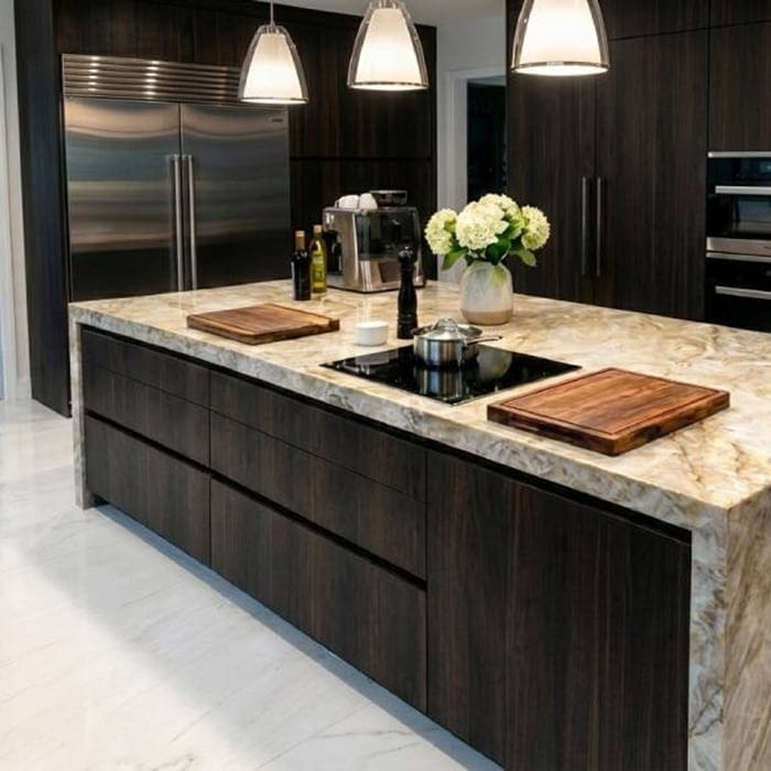 quartzite kitchen countertops