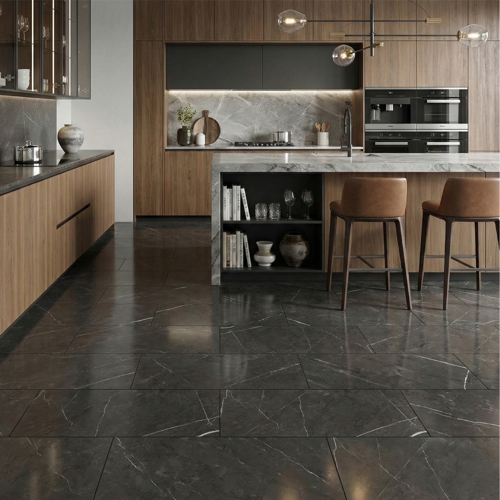 porcelain kitchen floor tiles