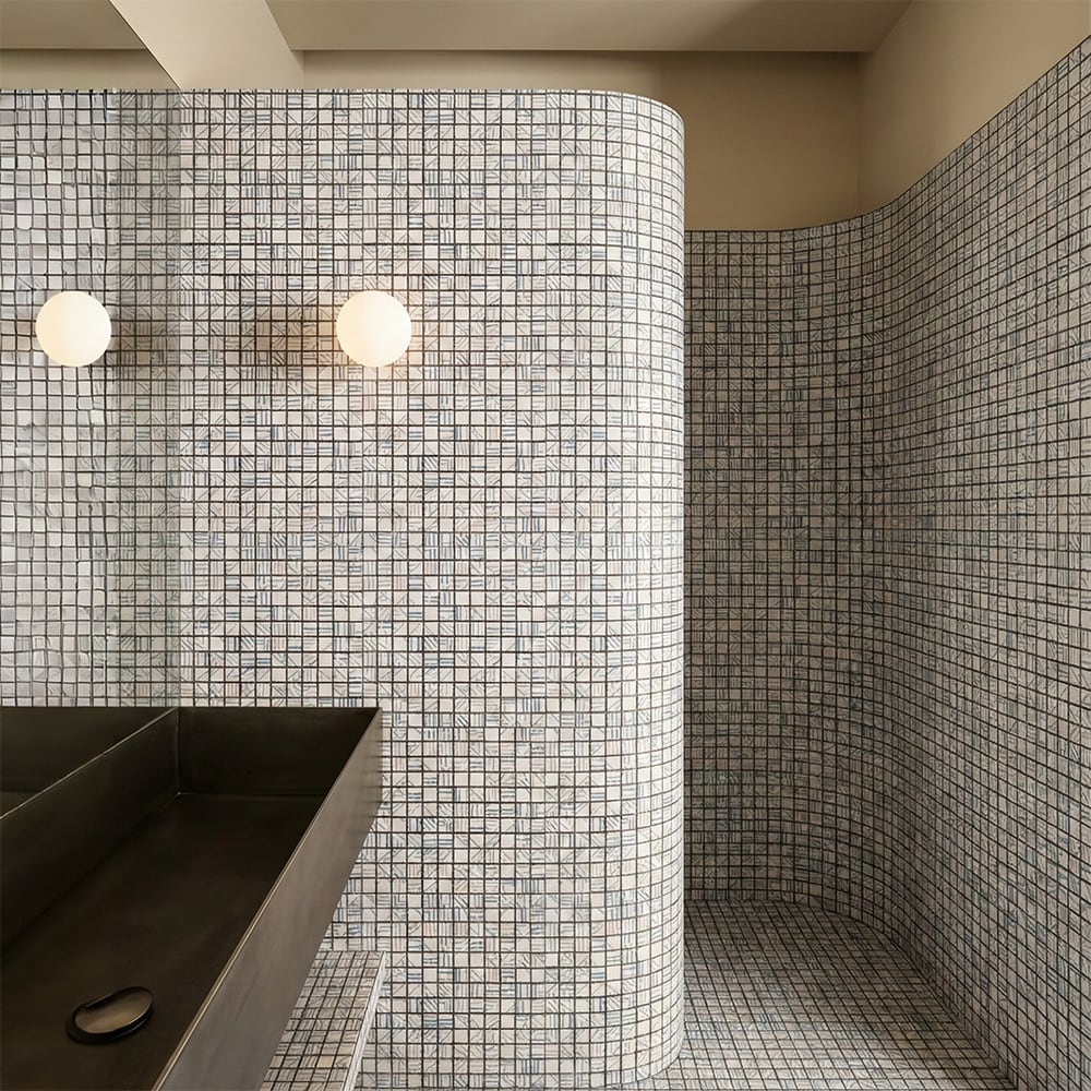 how to clean ceramic shower floors