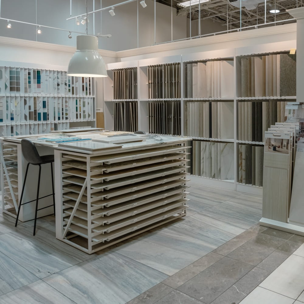 Fairfax showroom interior.